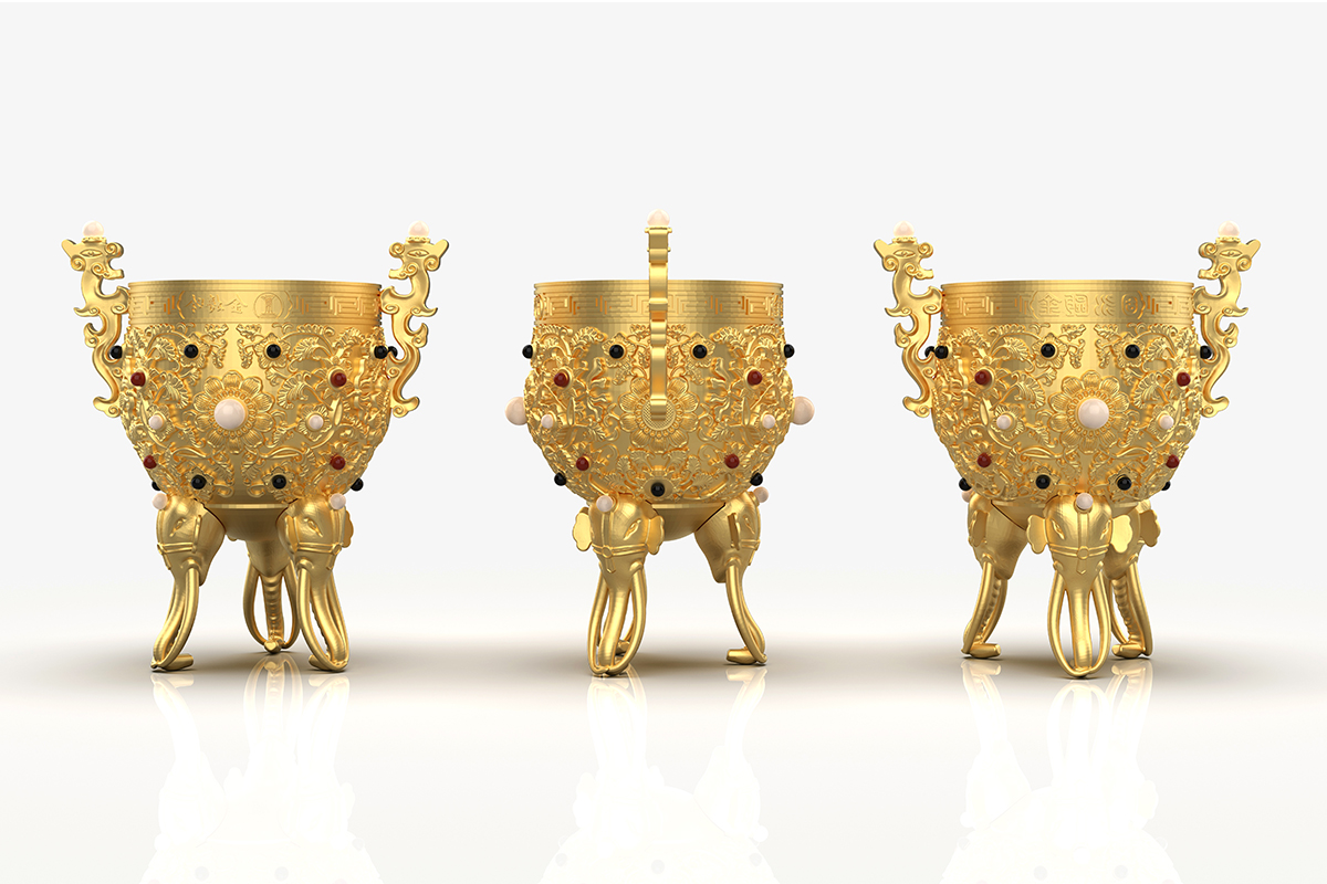 商務(wù)隨手禮金甌永固杯