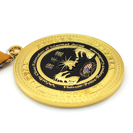 武術比賽獎牌定制,唐手道競技獎牌制作